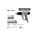 مسدس تسخين كراون 2 سرعة 2000 وات موديل CROWN – CT3668A-CT19007